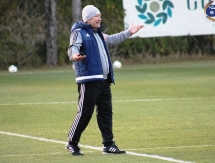 Фоторепортаж с вечерней тренировки «Окжетпеса»