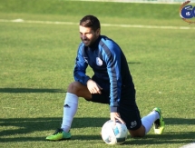 Фоторепортаж с вечерней тренировки «Окжетпеса»