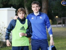 Фоторепортаж с вечерней тренировки «Окжетпеса»