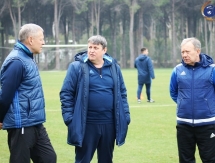 Фоторепортаж с тренировки «Окжетпеса» 4 февраля