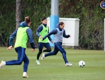 Фоторепортаж с тренировки «Окжетпеса» 4 февраля