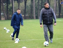 Фоторепортаж с тренировки «Окжетпеса» 4 февраля