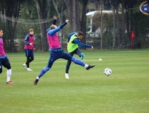 Фоторепортаж с тренировки «Окжетпеса» 4 февраля