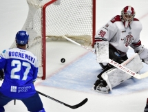 Фоторепортаж с матча КХЛ «Барыс» — «Динамо» Рига 1:0