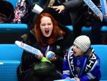 Фоторепортаж с матча КХЛ «Барыс» — «Динамо» Рига 1:0