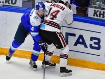 Фоторепортаж с матча КХЛ «Барыс» — «Динамо» Рига 1:0