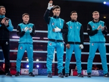 Фоторепортаж с матча WSB «Patriot Boxing Team» — «Astana Arlans» 2:3