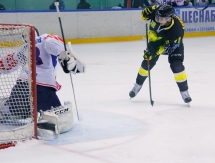 Фоторепортаж с матча ВХЛ «Сарыарка» — «Сокол» 3:2 Б