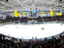 Фоторепортаж с матча ВХЛ «Сарыарка» — «Сокол» 3:2 Б