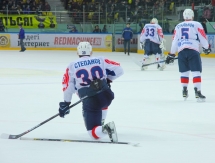 Фоторепортаж с матча ВХЛ «Сарыарка» — «Сокол» 3:2 Б