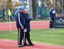 Фоторепортаж с товарищеского матча «Окжетпес» — «Шкендия» 1:2