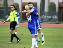 Фоторепортаж с товарищеского матча «Окжетпес» — «Шкендия» 1:2