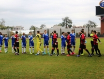 Фоторепортаж с товарищеского матча «Окжетпес» — «Шкендия» 1:2