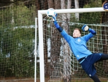 Фоторепортаж с вечерней тренировки «Окжетпеса»