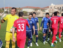 Фоторепортаж с товарищеского матча «Ордабасы» — «Локомотив» Ташкент 2:1