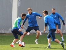 Фоторепортаж с тренировки «Астаны»