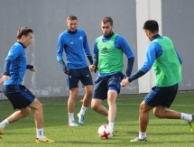 Фоторепортаж с тренировки «Астаны»