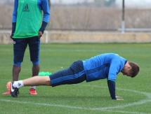 Фоторепортаж с тренировки «Астаны»