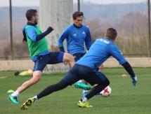 Фоторепортаж с тренировки «Астаны»