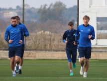 Фоторепортаж с тренировки «Астаны»