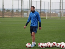 Фоторепортаж с тренировки «Астаны»