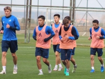 Фоторепортаж с тренировки «Астаны»