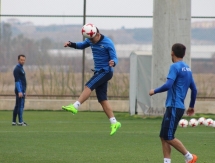 Фоторепортаж с тренировки «Астаны»