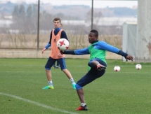 Фоторепортаж с тренировки «Астаны»