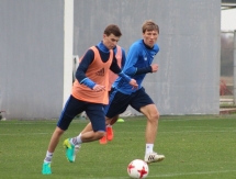 Фоторепортаж с тренировки «Астаны»