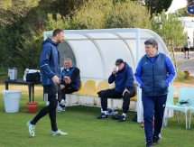 Фоторепортаж с утренней тренировки «Окжетпеса»