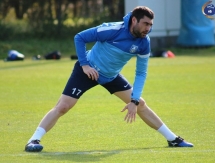 Фоторепортаж с утренней тренировки «Окжетпеса»