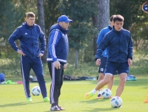 Фоторепортаж с утренней тренировки «Окжетпеса»