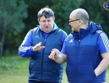 Фоторепортаж с утренней тренировки «Окжетпеса»