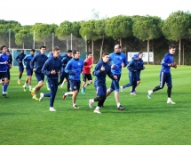 Фоторепортаж с утренней тренировки «Окжетпеса»