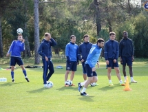 Фоторепортаж с утренней тренировки «Окжетпеса»