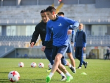 Фоторепортаж с тренировки «Астаны»