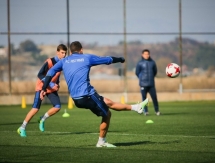 Фоторепортаж с тренировки «Астаны»