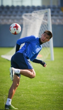 Фоторепортаж с тренировки «Астаны»