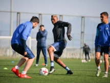 Фоторепортаж с тренировки «Астаны»