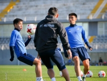 Фоторепортаж с тренировки «Астаны»