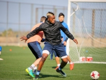 Фоторепортаж с тренировки «Астаны»