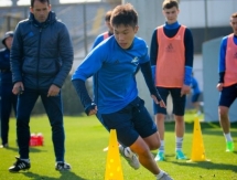 Фоторепортаж с тренировки «Астаны»