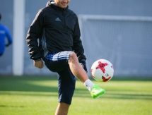 Фоторепортаж с тренировки «Астаны»