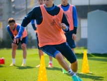 Фоторепортаж с тренировки «Астаны»