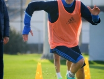 Фоторепортаж с тренировки «Астаны»