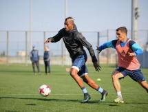 Фоторепортаж с тренировки «Астаны»