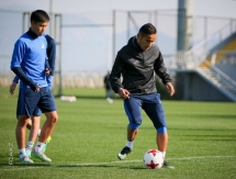 Фоторепортаж с тренировки «Астаны»