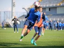 Фоторепортаж с тренировки «Астаны»