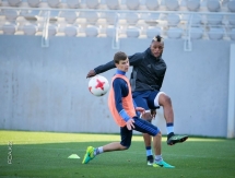 Фоторепортаж с тренировки «Астаны»