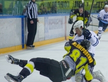 Фоторепортаж с матча ВХЛ «Сарыарка» — «Рязань» 3:1